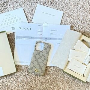 GUCCI IPHONE 15 PRO MAX OPHIDIA CASE